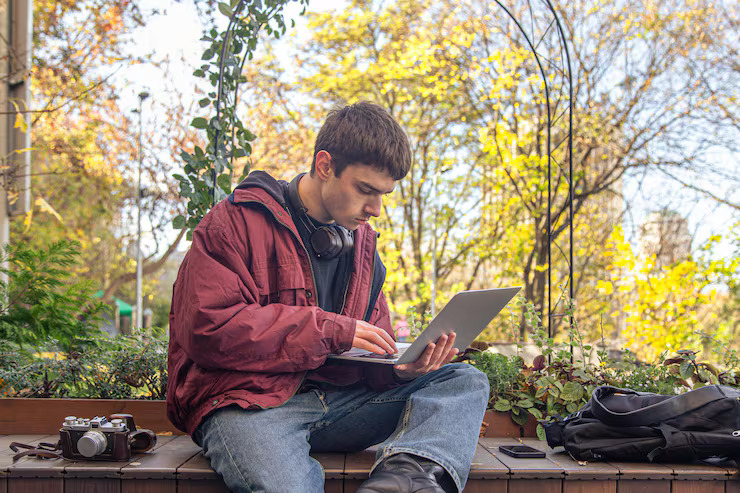 Man reading
